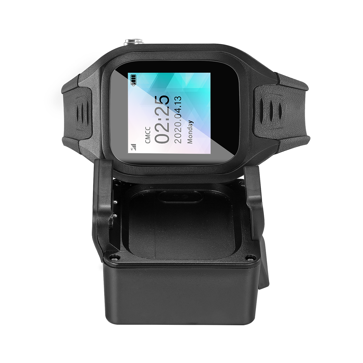 Global 4G tamper-proof GPS bracelet with system distance alarm victim watch prison watch to deter attackers